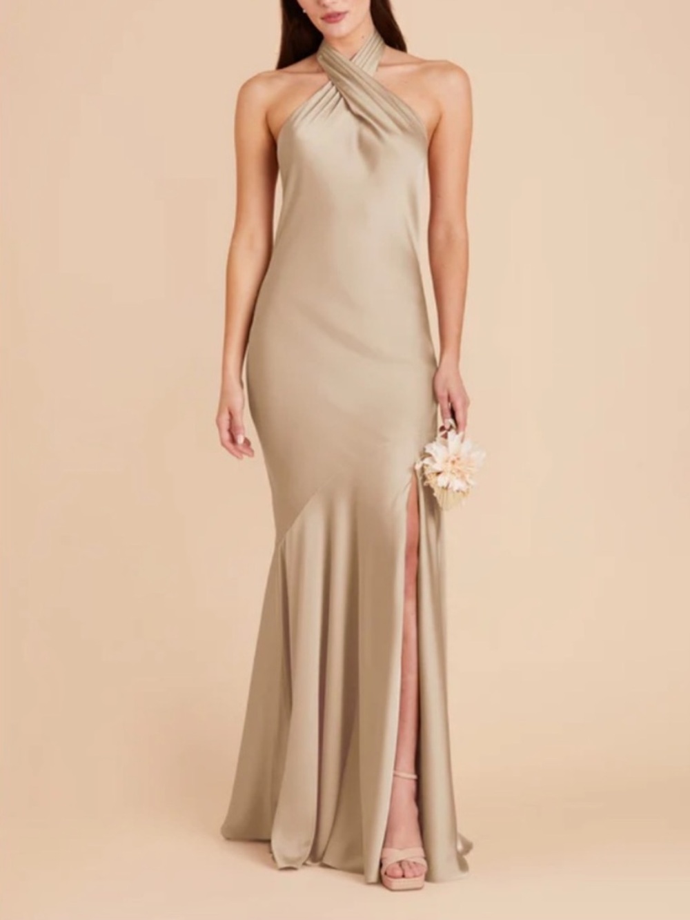 Birdy Grey neutral champagne Stephanie dress